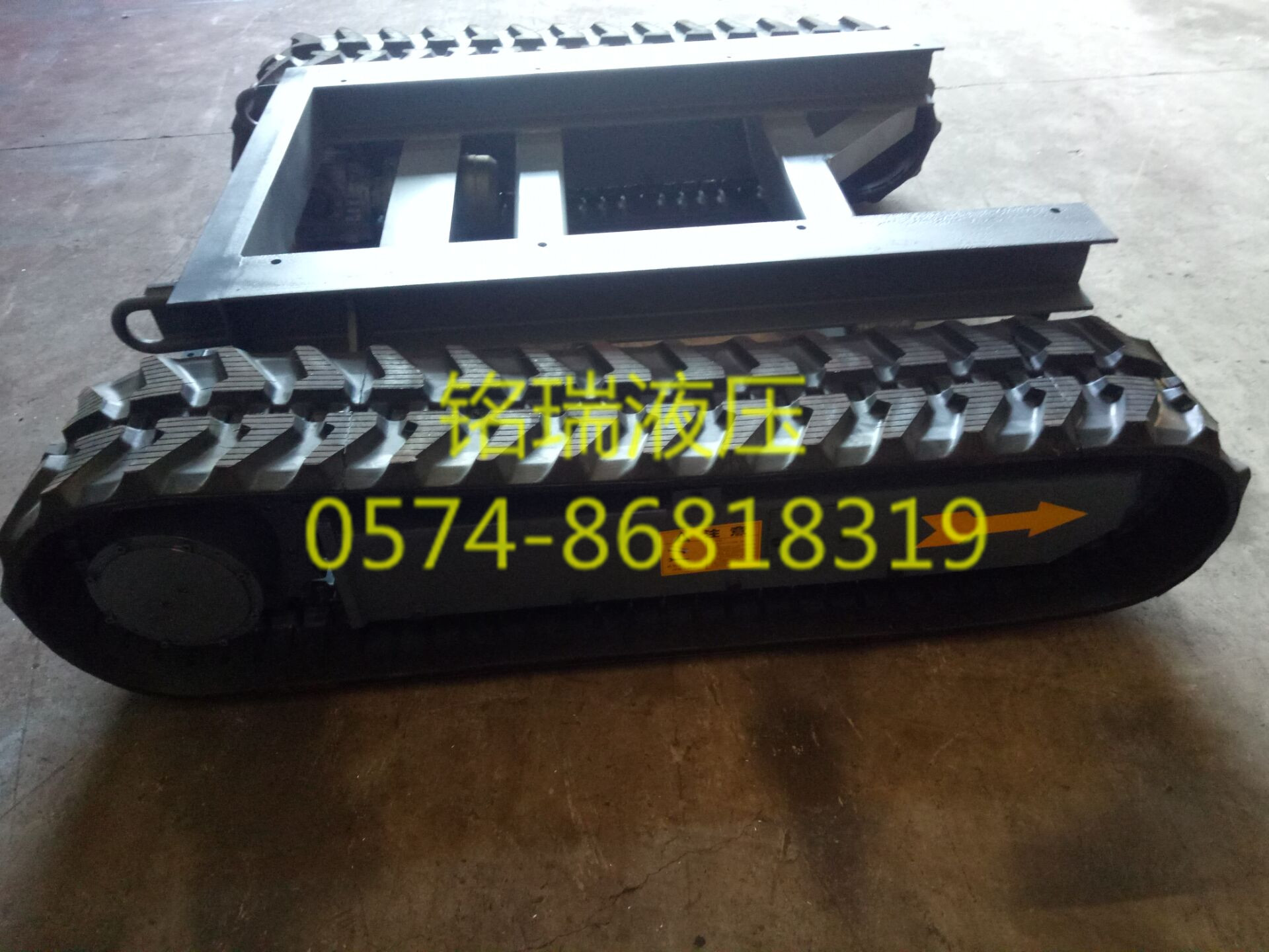 橡膠電機(jī)履帶底盤(pán) 可定做